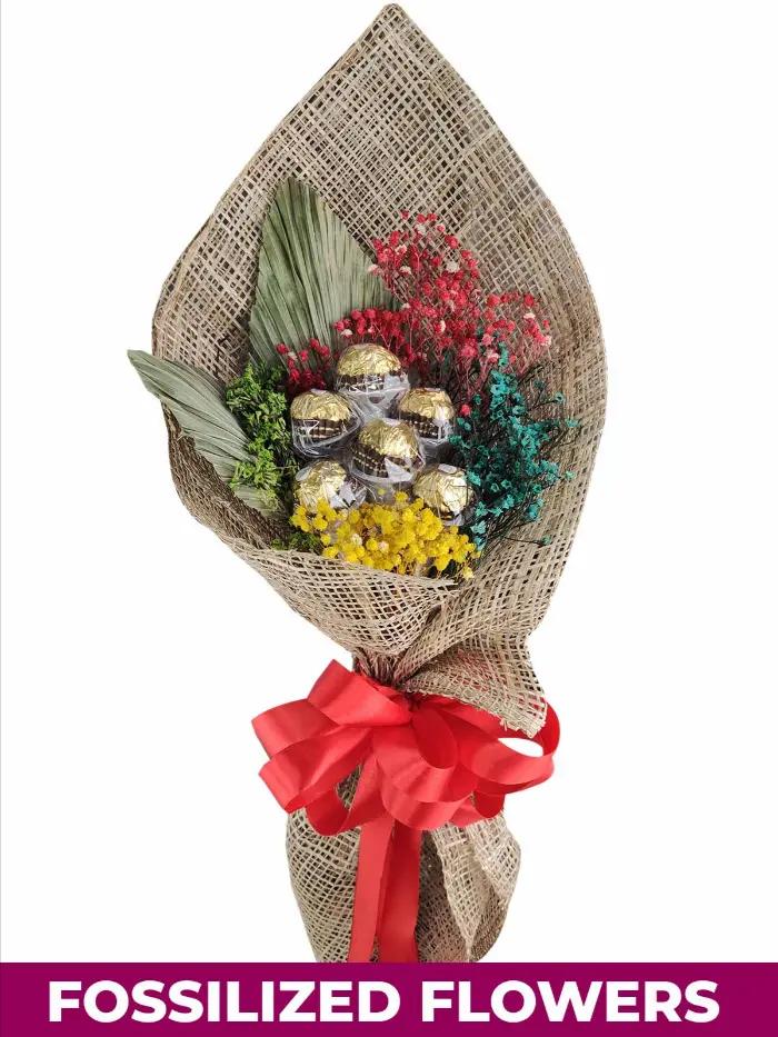 Trusted Flower Bouquet And Chocolate Same Day Delivery Anda City